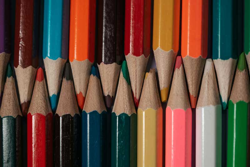 colored pencils for coloring books for couples
